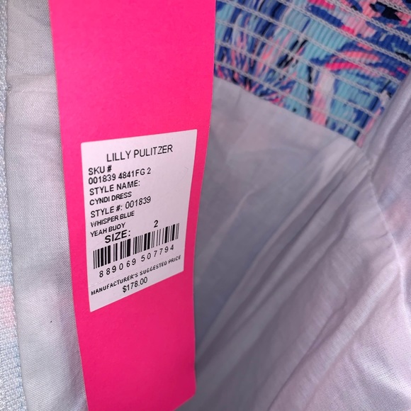 NWT Lilly Pulitzer Cyndi Dress Yeah Buoy - Picture 8 of 13